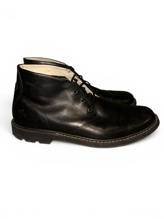 Timberland Belanger Chukka Men\'s Black Full Grain Waterproof Leather Boots A2NK4 main image 7